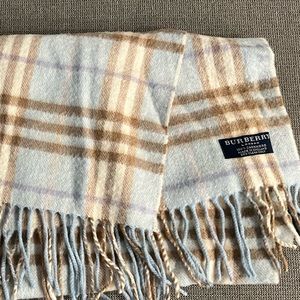 Burberry cashmere scarf